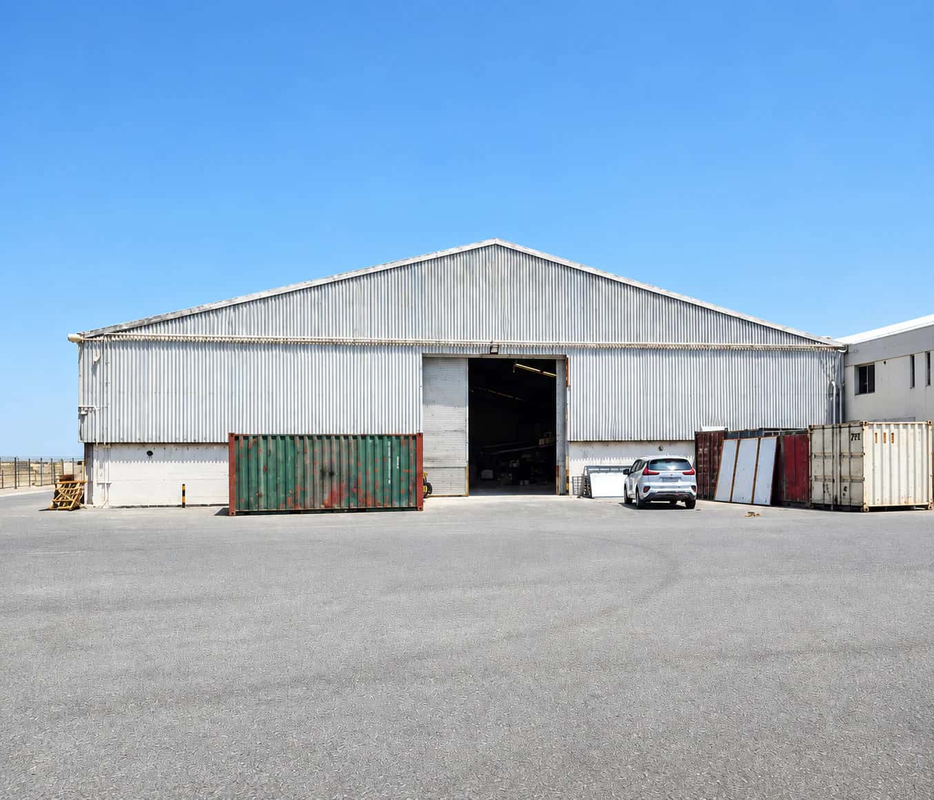 Photograph of Warehouse for Lease – 900 sqm, 10 m Clear Height, 2 Loading Bays, Sitra, Bahrain